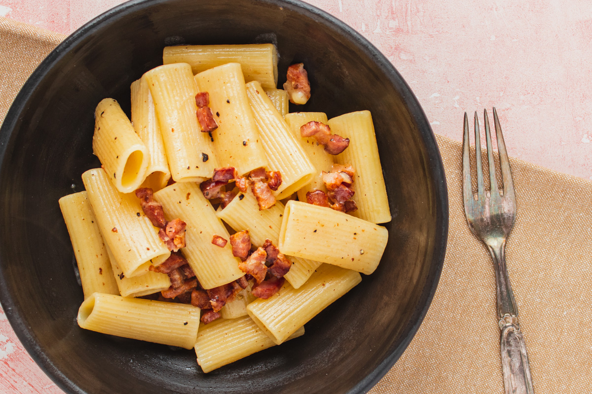 Klassisk romersk pasta – pasta alla gricia
